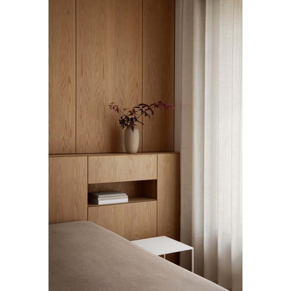 Бежова керамична ваза Nomad, височина 25 cm - Blomus-image-3