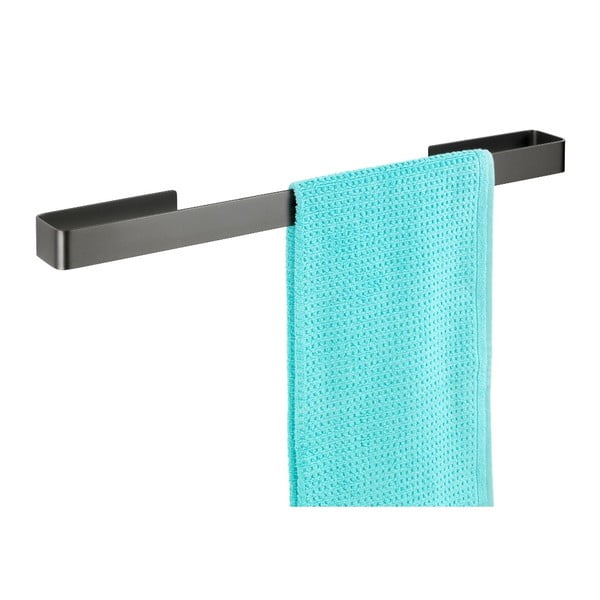 Антрацитно сив стенен самоносещ държач за кърпи, дължина 61 cm Montella - Wenko-image-3