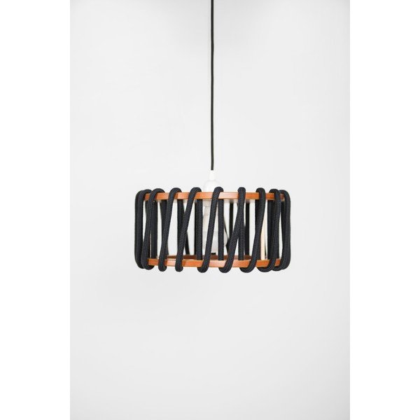 Черно таванно осветително тяло, ø 30 cm Macaron - EMKO-image-1