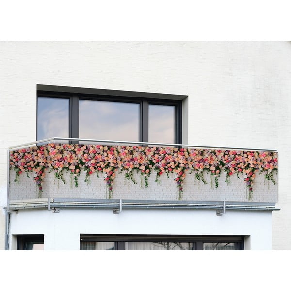 Параван за балкон 500x85 cm Roses - Maximex