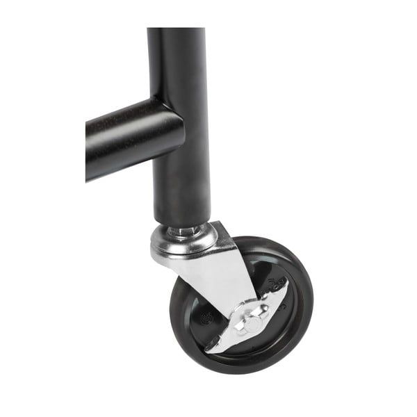 Черен метален стелаж за дрехи Profi - Wenko-image-3