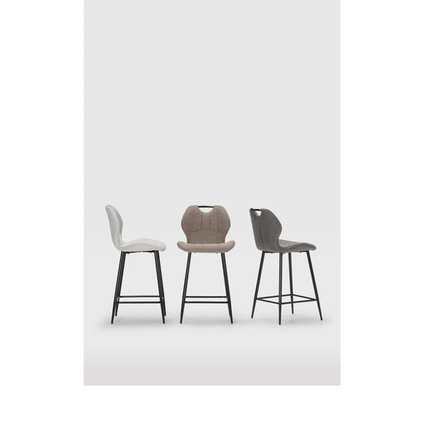 Светлокафяви бар столове в комплект 2 бр. (височина на седалката 65 cm) Muli – Marckeric-image-1