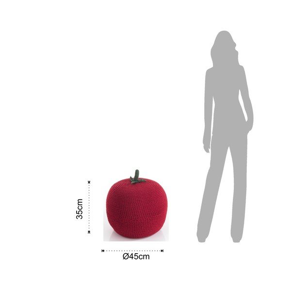 Детски червен пуф Tomato - Tomasucci-image-1