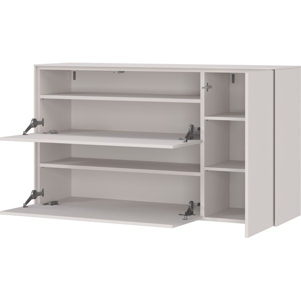 Кремава висяща стойка за обувки 137x78x41 cm – Germania-image-2