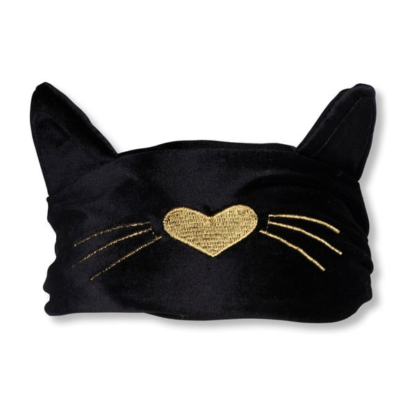 Маска за сън с черна котка - Tri-Coastal Design