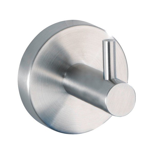 Матово сребро стенна кука от неръждаема стомана Bosio – Wenko