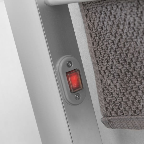 Сива електрическа релса за кърпи - InnovaGoods-image-3