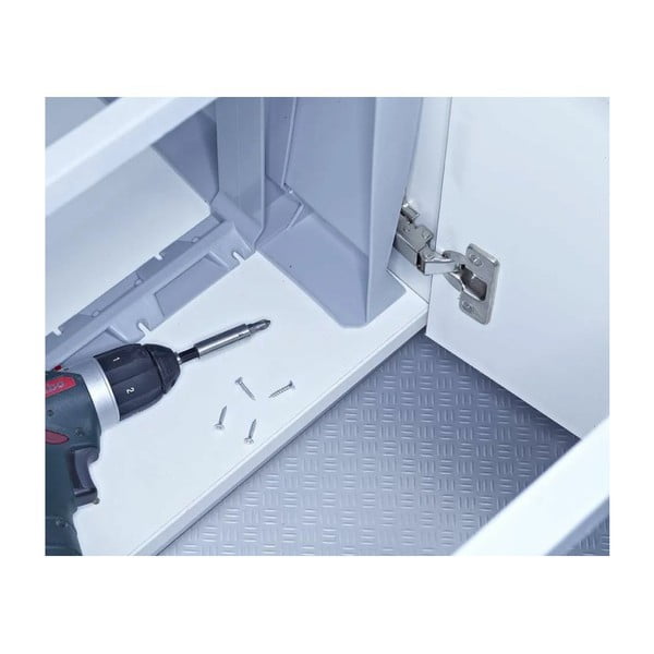 Пластмасов контейнер за сортирани отпадъци/вграден 28 л City - Elletipi-image-4