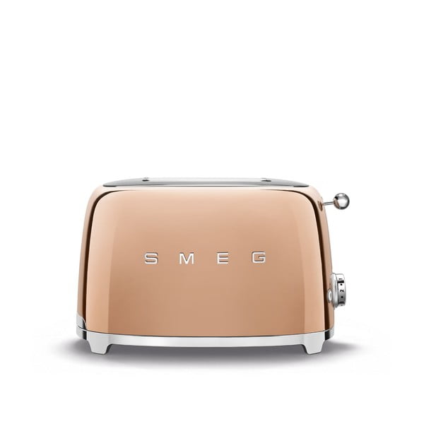 Тостер в цвят розово злато 50's Retro Style - SMEG