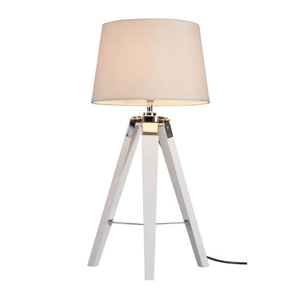 Бяла настолна лампа Bailey - Premier Housewares