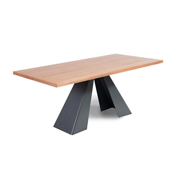 Jídelní stůl s deskou z dubového dřeva Charlie Pommier Visionnaire, 200 x 100 cm