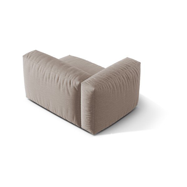 Бежов модул за диван (ляв ъгъл) Martina – Micadoni Home-image-2