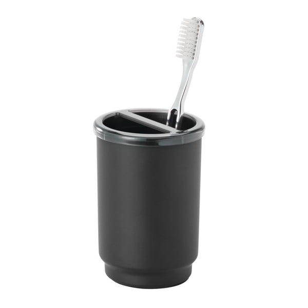 Черна чаша за четка за зъби Austin - iDesign