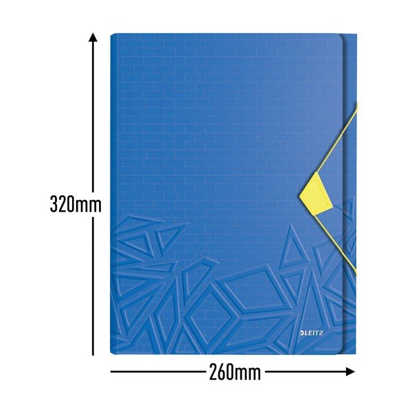 Син куфар с отделения - Leitz-image-3