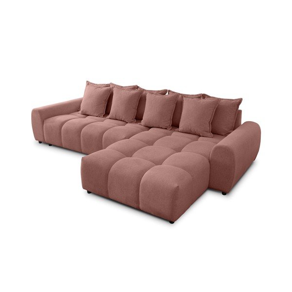 Теракотен ъглов диван (десен ъгъл) Albane  – Ropez-image-2