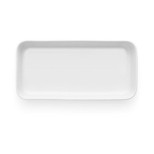 Бяла порцеланова чиния за сервиране , 24 x 12 cm Legio Nova - Eva Solo-image-1