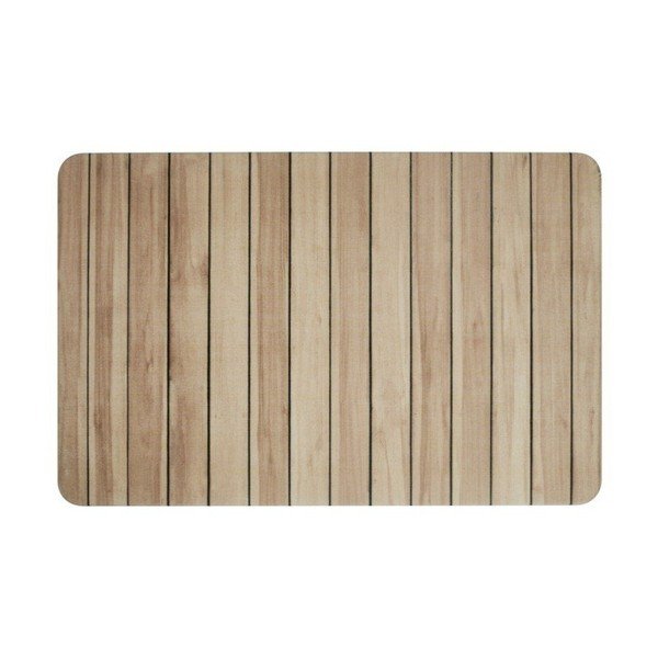Килим за баня от диатомична глина в естествен цвят 50x80 cm Lepiana – Wenko