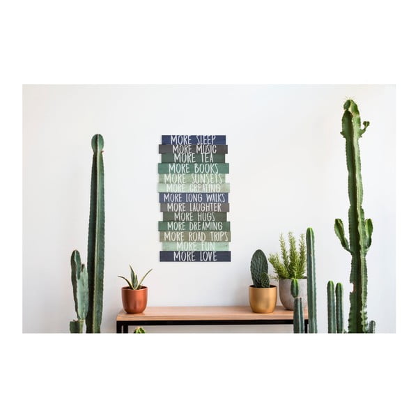 Табела 30x50 cm I Want More – Really Nice Things-image-1