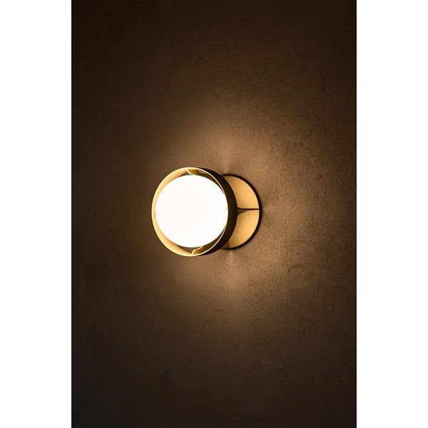 Затъмняваща се стенна лампа в златист цвят Loop – tala-image-2