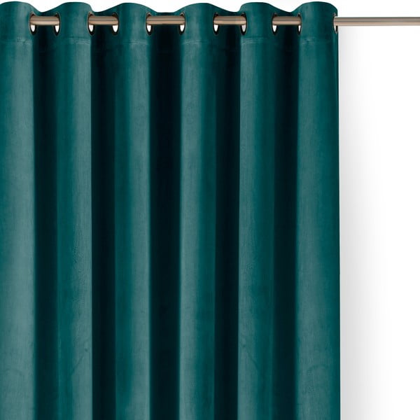 Затъмняваща завеса в петролен цвят 265x225 cm Velto – Filumi