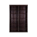 Кафява библиотека от масивен бор 148x223 cm Anita – Støraa