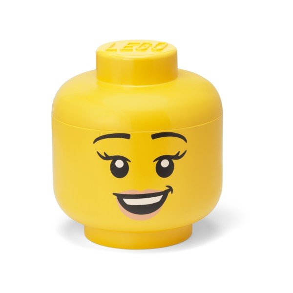 Пластмасова детска кутия за съхранение Head - LEGO®-image-1