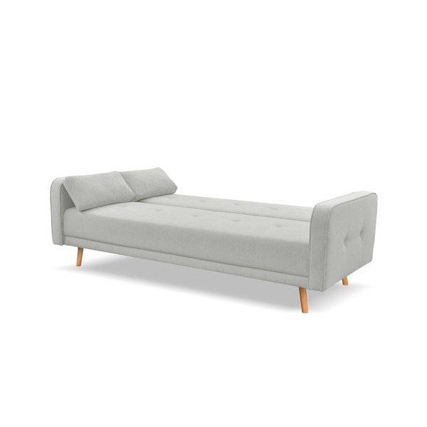 Světle šedá rozkládací pohovka Cosmopolitan Design Stuttgart, 212 cm-image-2