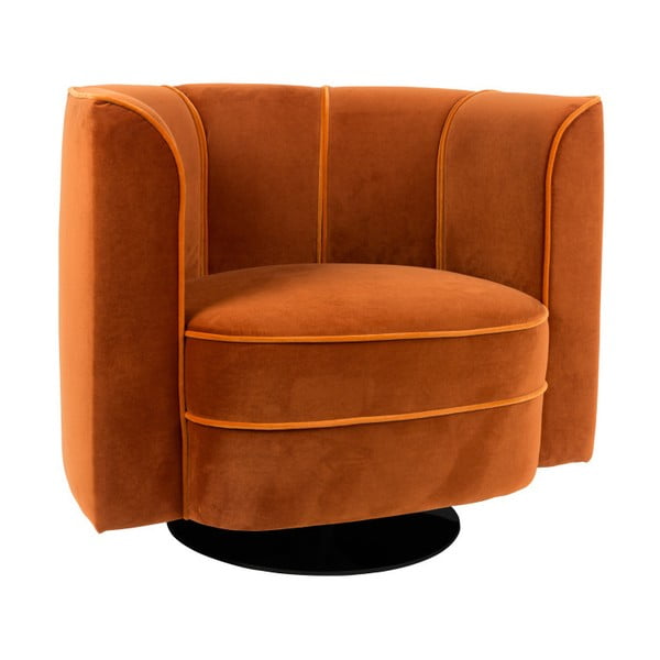 Оранжев фотьойл Flower - Dutchbone