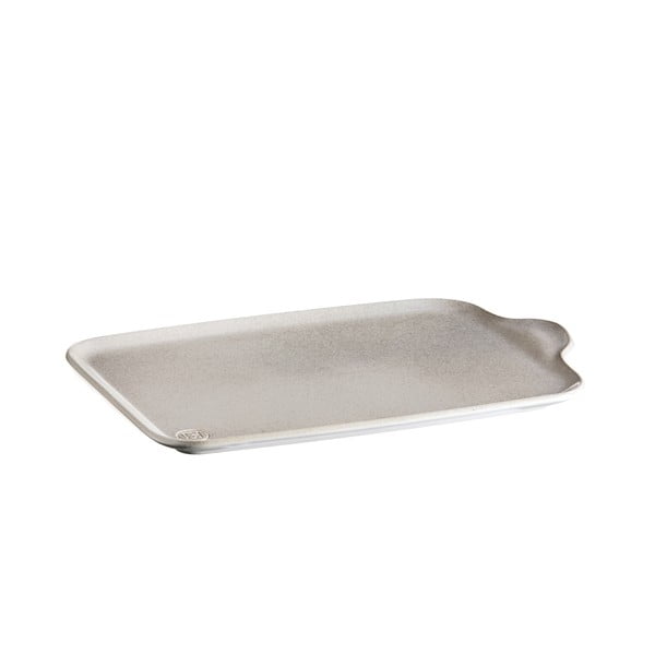 Ъглова сива керамична табла за сервиране Aperitivo, 32 x 21 cm - Emile Henry