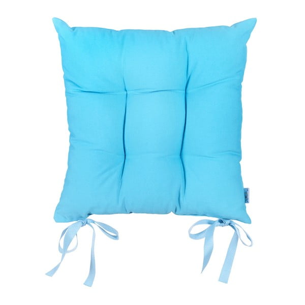 Тюркоазено синя възглавница за сядане Simply Blue, 41 x 41 cm - Apolena