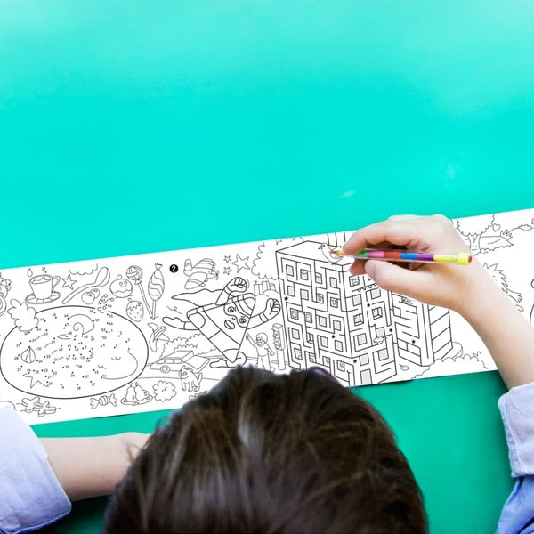 Kapesní omalovánka OMY Pocket Fantastic (30 x 42 cm)-image-2