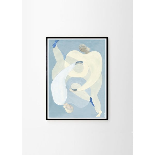 Постер 50x70 cm Hold You - Blue – Sofia Lind – The Poster Club-image-3