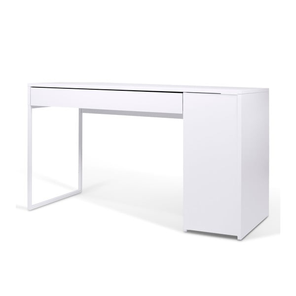 Бяла работна маса Prado - TemaHome-image-4