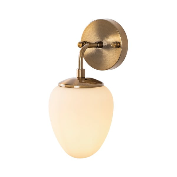 Стенна лампа в бронзов цвят ø 12 cm Ns – Opviq lights