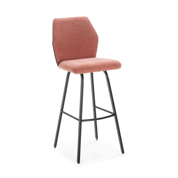 Бар столове в цвят сьомга в комплект от 2 броя 75 см Pol - Marckeric