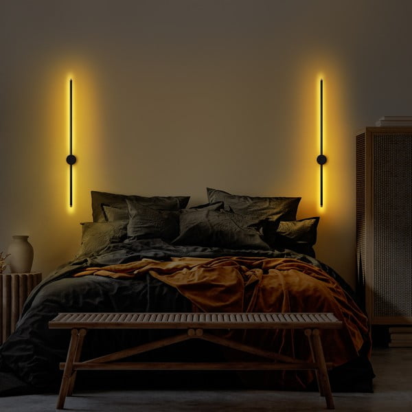 Черна LED стенна лампа Sword – Opviq lights-image-4