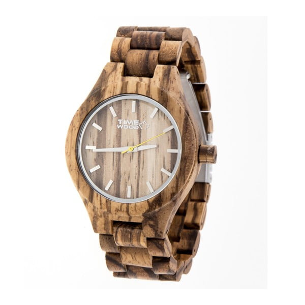 Dřevěné hodinky TIMEWOOD Zebrus