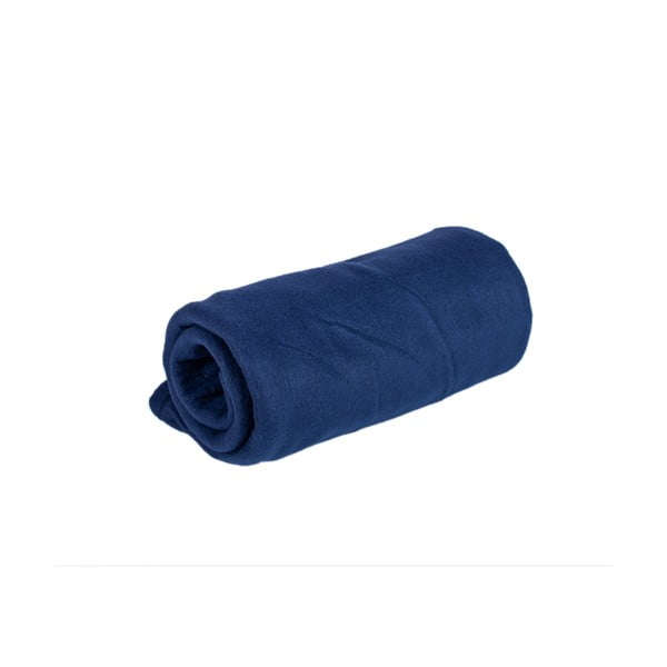 Синьо вълнено одеяло 200x150 cm - JAHU collections