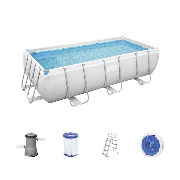 Басейн със солидна конструкция дълбочина 100 cm – Bestway-image-3