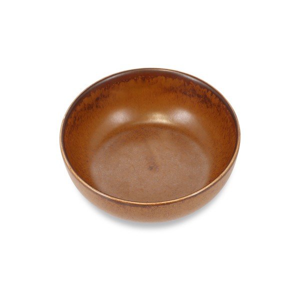 Кафява порцеланова купичка за супа 710 ml Ovio – BonBistro-image-1