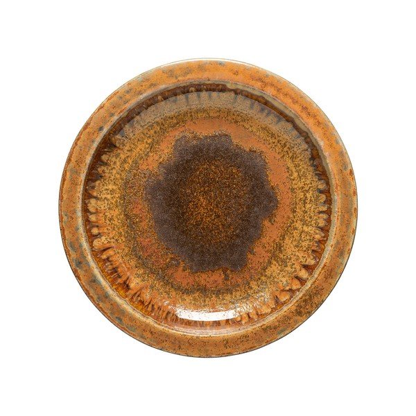 Кафява десертна глинена чиния ø 20 cm Poterie – Casafina