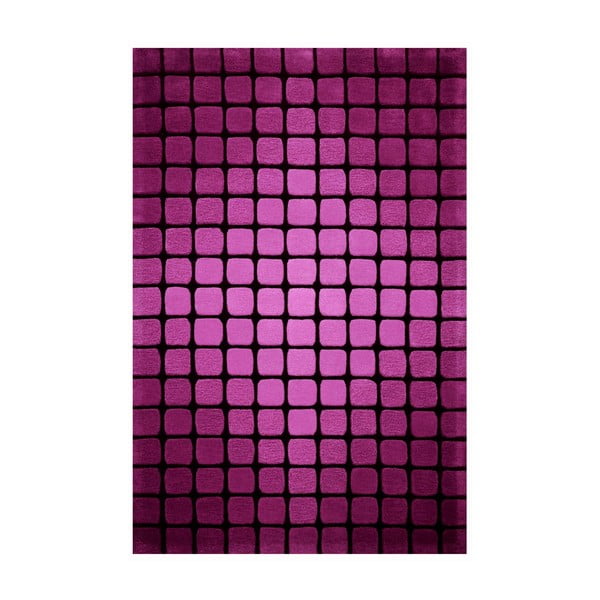 Koberec Casablanca Square 90x160 cm, růžový