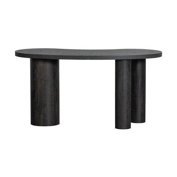 Тъмнокафява конзолна маса от декор от бор 70x150 cm Maan – WOOOD-image-4