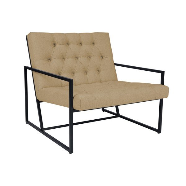 Béžové křeslo Mazzini Sofas Aster