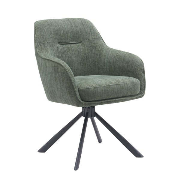 Зелени тапицирани трапезни столове в комплект 2 бр. Avola – Unique Furniture