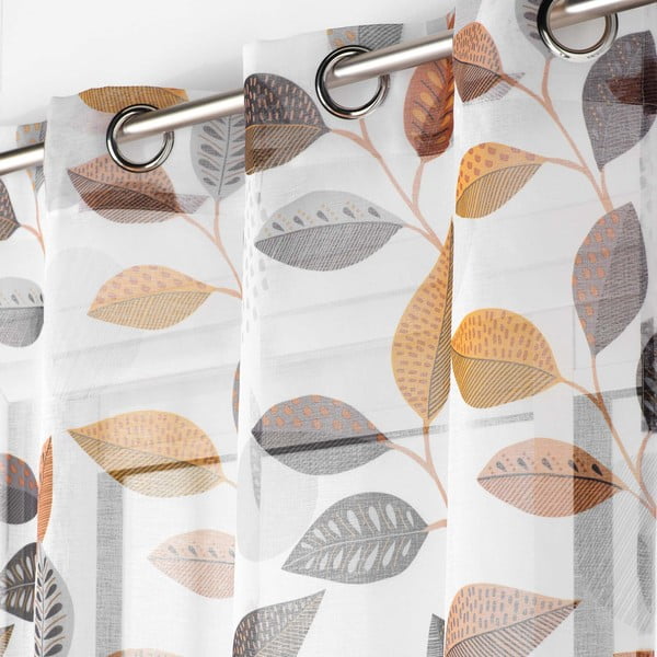 Бяла завеса 140x280 cm Vahine – douceur d'intérieur-image-1