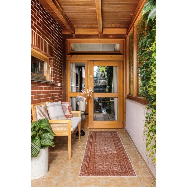 Оранжево-бял бягащ пътеводител на открито Берлин, 80 x 250 cm - Ragami-image-1