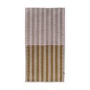 Кафяво-бежова кърпа от органичен памук 50x90 cm Disorder - Mette Ditmer Denmark