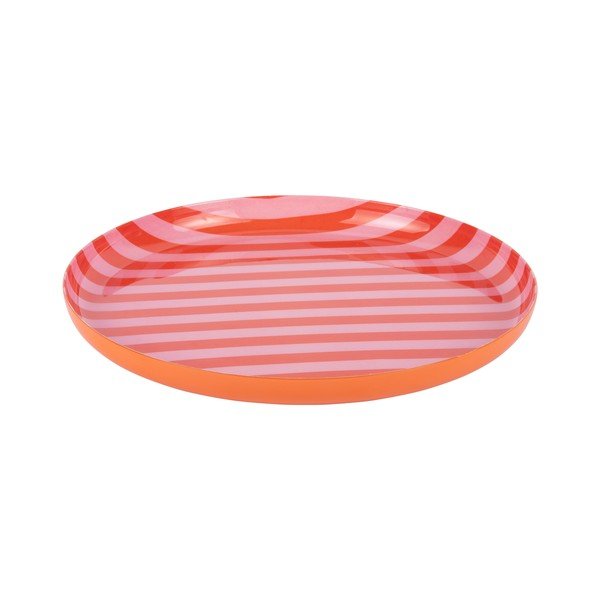 Оранжева/светлорозова желязна чиния ø 22 cm Animado – PT LIVING