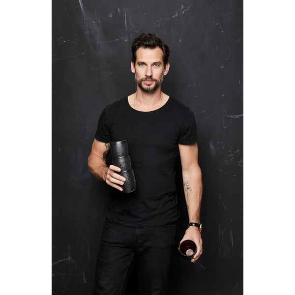 Черни керамични чаши в комплект 4 бр. за лате 270 ml Gastro Black/Mix – Bitz-image-1